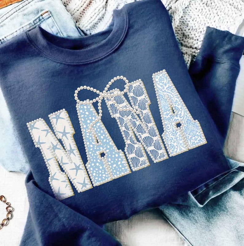 Paquete de abuela de verano (PNG), Gigi Nana Mimi Yaya personalizada (PNG), Estrella de mar con concha náutica (PNG), Día de la Madre (PNG), Abuela de verano a la moda (PNG) imagen 8
