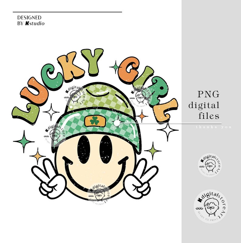 Patrick's Day Lucky Boy Girl Png, Toddler Kid Boy Girl Shirt Design