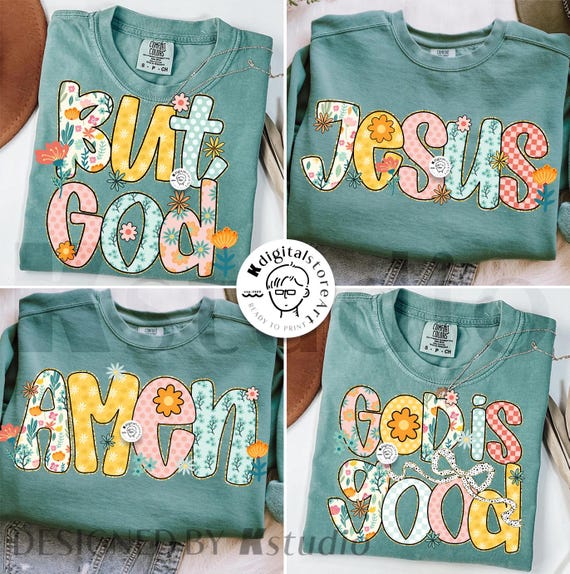 Preppy Bible Bundle Png, Preppy Amen Jesus Design, Floral Preppy Jesus Png, Jesus Christian Bundle, Bible Bundle Png Shirt Design Download