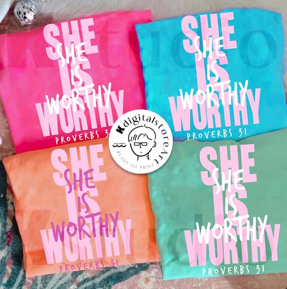 Retro She Is Proverbs 31 Svg, Girly Bible Spirit Religious, Jesus Svg Png, She Is Png, Bible Svg Design, She Is Shirt Png Design Download