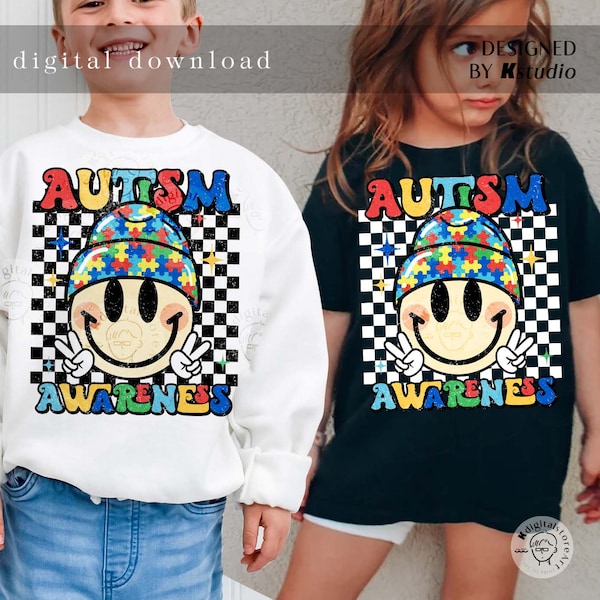 Cute Autism Awareness Png Design, Autism Shirt Design For Boy Girl Toddler Kid, Autism Png, Autism Mom Png, Awareness Shirt Design Download