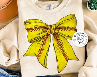 Coquette softbal boog png, softbal mama shirt, mama png digitale download, meisje houdt van softbal png-shirt, Moederdagcadeau voor moeder