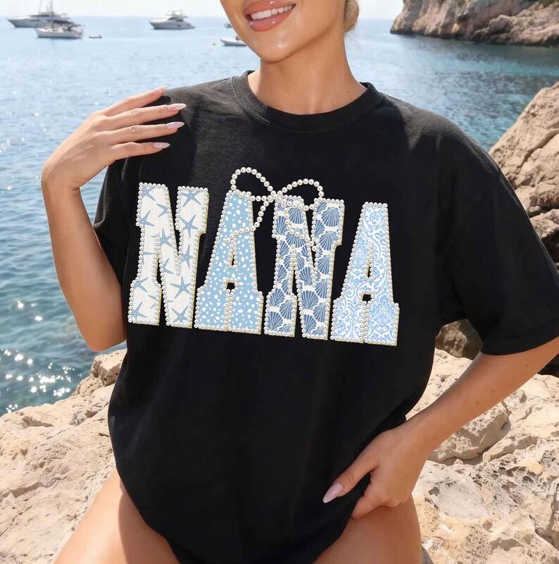 Paquete de abuela de verano (PNG), Gigi Nana Mimi Yaya personalizada (PNG), Estrella de mar con concha náutica (PNG), Día de la Madre (PNG), Abuela de verano a la moda (PNG) imagen 12