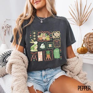 Vintage Easter Png, Thrifted Png, Vintage Easter Png, Bunny Easter png, Easter Shirt, Coquette Cottagecore Easter, Bunny Png, Farmhouse Png image 13