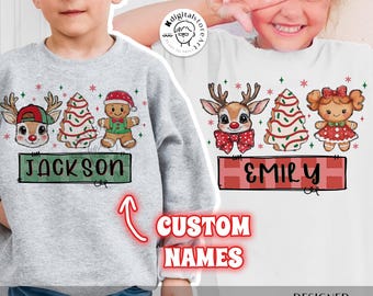 Christmas Girl Boy Toddler Kid Custom Name, Christmas Kid Toddler Png Design, Christmas Png, Christmas Kid Png Design, Christmas Sublimation