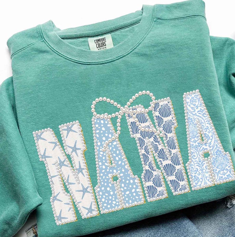 Paquete de abuela de verano (PNG), Gigi Nana Mimi Yaya personalizada (PNG), Estrella de mar con concha náutica (PNG), Día de la Madre (PNG), Abuela de verano a la moda (PNG) imagen 5