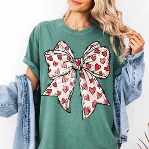 Coquette Bow Heart Png, Valentine Design Png, Valentine Bow Design, Valentine Gift, Heart Love Png, Valentine Png Design Digital Download image 9
