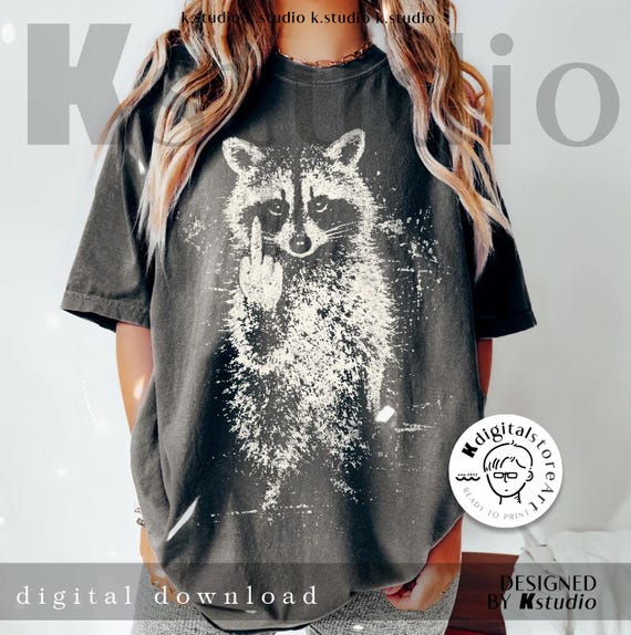 Funny Sarcasm Raccoon Png, Funny Sassy Raccoon Png, Edgy Trash Panda Png, Trendy TrashPanda Png, Sarcastic Raccoon Png, Peeking Raccoon Png