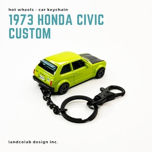 1973 Honda Civic Custom - car keychain