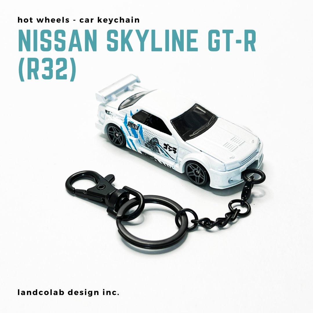 Nissan Skyline GT-R R32 Hot Wheels Diecast Keychain gift - Etsy