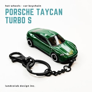 Porsche Tycan Turbo S- Auto Schlüsselanhänger