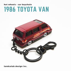 1986 Toyota Van - car keychain