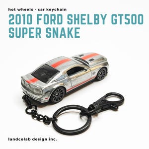 2010 Ford Shelby GT350 Super Snake - car keychain