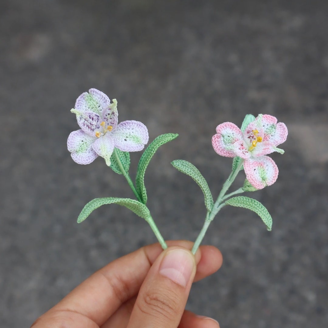 Handmade Micro Crochet Brooch, Symbolizes Devotion and Friendship
