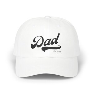 Classic Dad Cap - Stylish Father&#39;s Day Gift, Casual Cap for Dads, Everyday Wear, Adjustable Dad Hat, Trendy Gift for Him