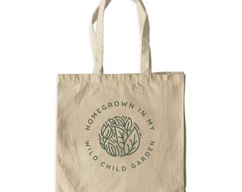 Wild Child Re-Usable Homegrown Garden Tote