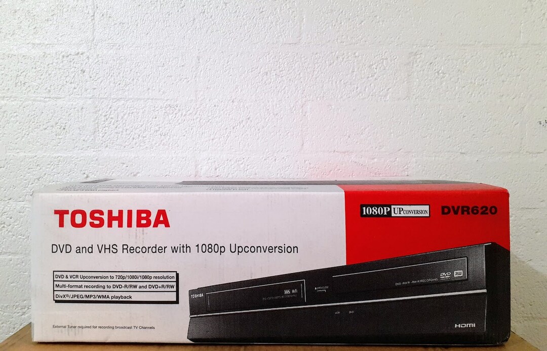 Toshiba DVR620 DVD Recorder/vcr Combo With Brand New Unused Etsy