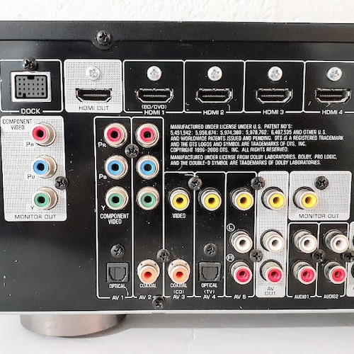 Yamaha RX-V367 5.1 Channel 60Hz 1080p HDMI AV Home Theater Stereo Receiver with Original Remote shops & User Manual