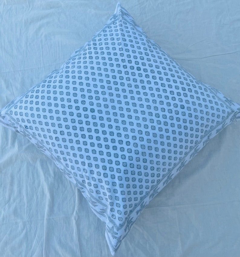 Tissu indien coton hand block print traditionnel frais imprimé