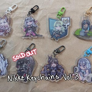 Nikke Keychains Vol 3