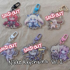 Nikke Keychains Vol 1