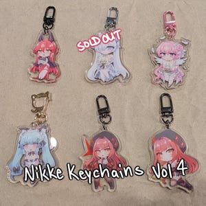 Nikke Keychains Vol 4