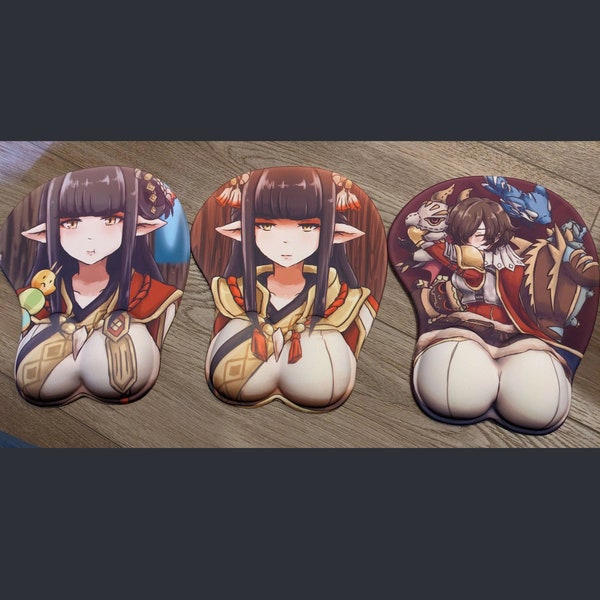 Monster Hunter Girls Mousepads