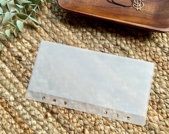 A5 Blank Cash Envelope | Matte Laminated | Minimal Aesthetic | Sinking Funds | Savings Challenge Envelope