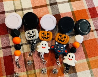 Halloween badge reels