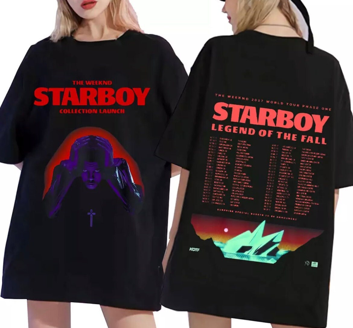 Discover Abel Starboy -Unisex  T Shirt- Double-sided Print T-Shirts