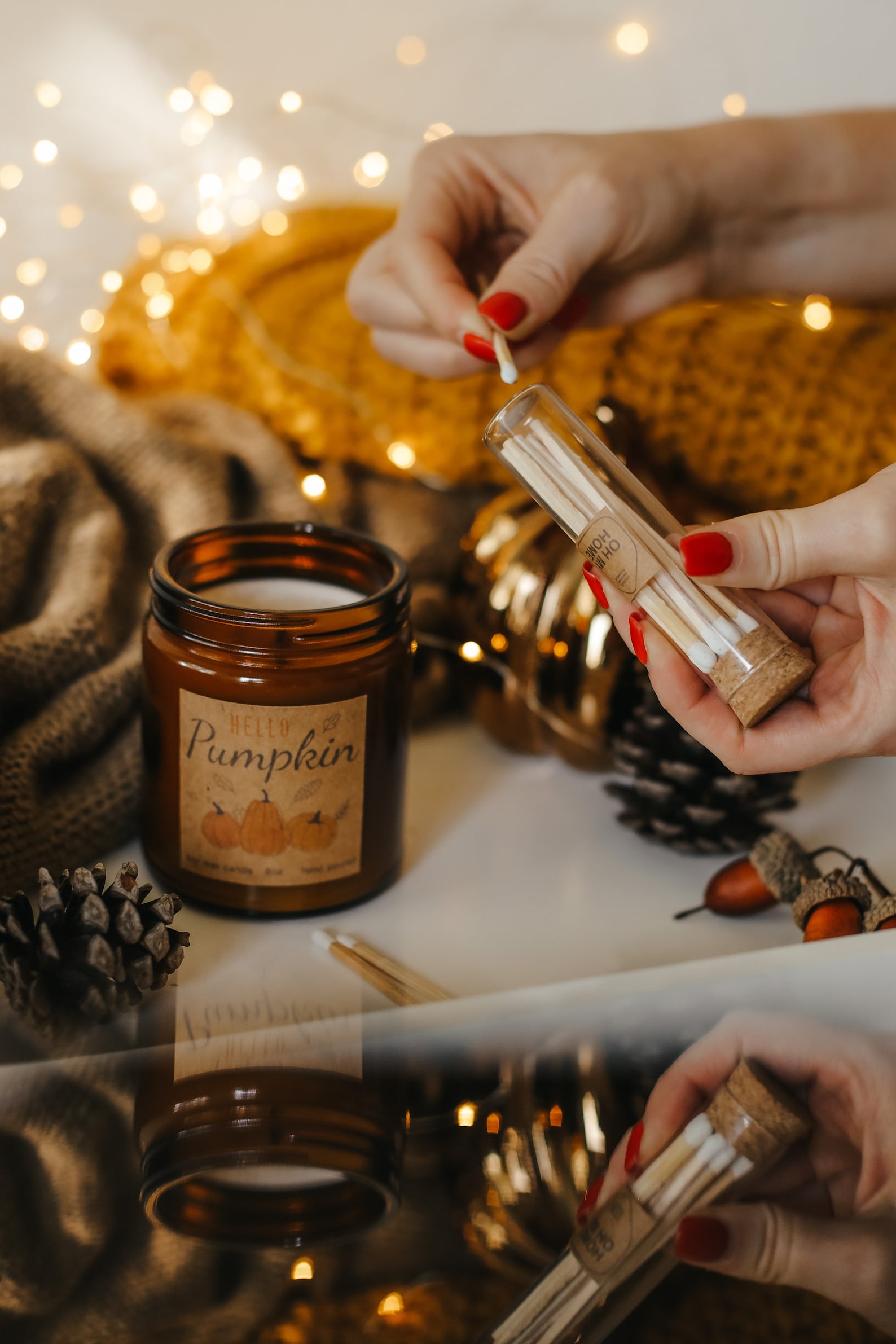 Pumpkin Spice Soy Glass Candle