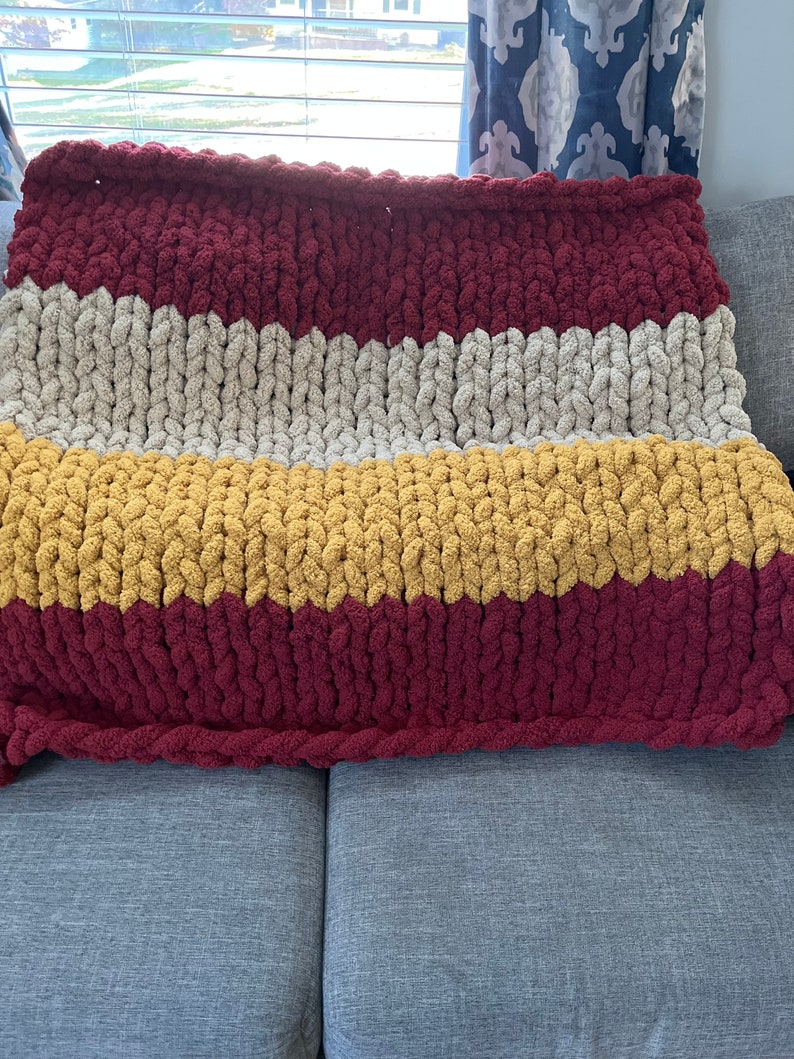 Chunky Blanket Etsy