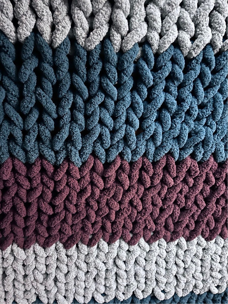 Chunky Blanket Etsy