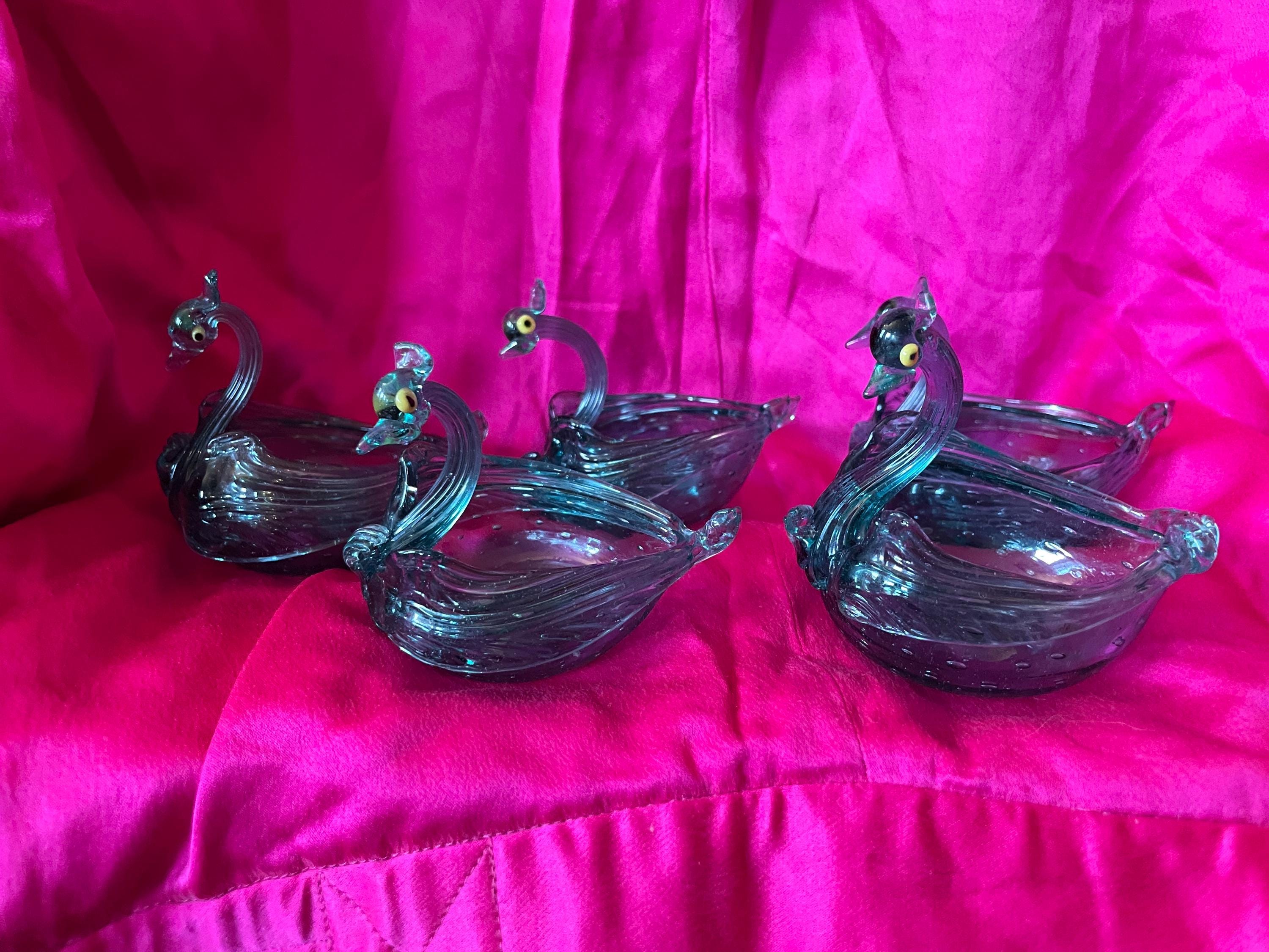 Salviati｜murano｜ガラスオブジェクト｜くちばし破損有｜鳥｜ Salviati Birds - Etsy