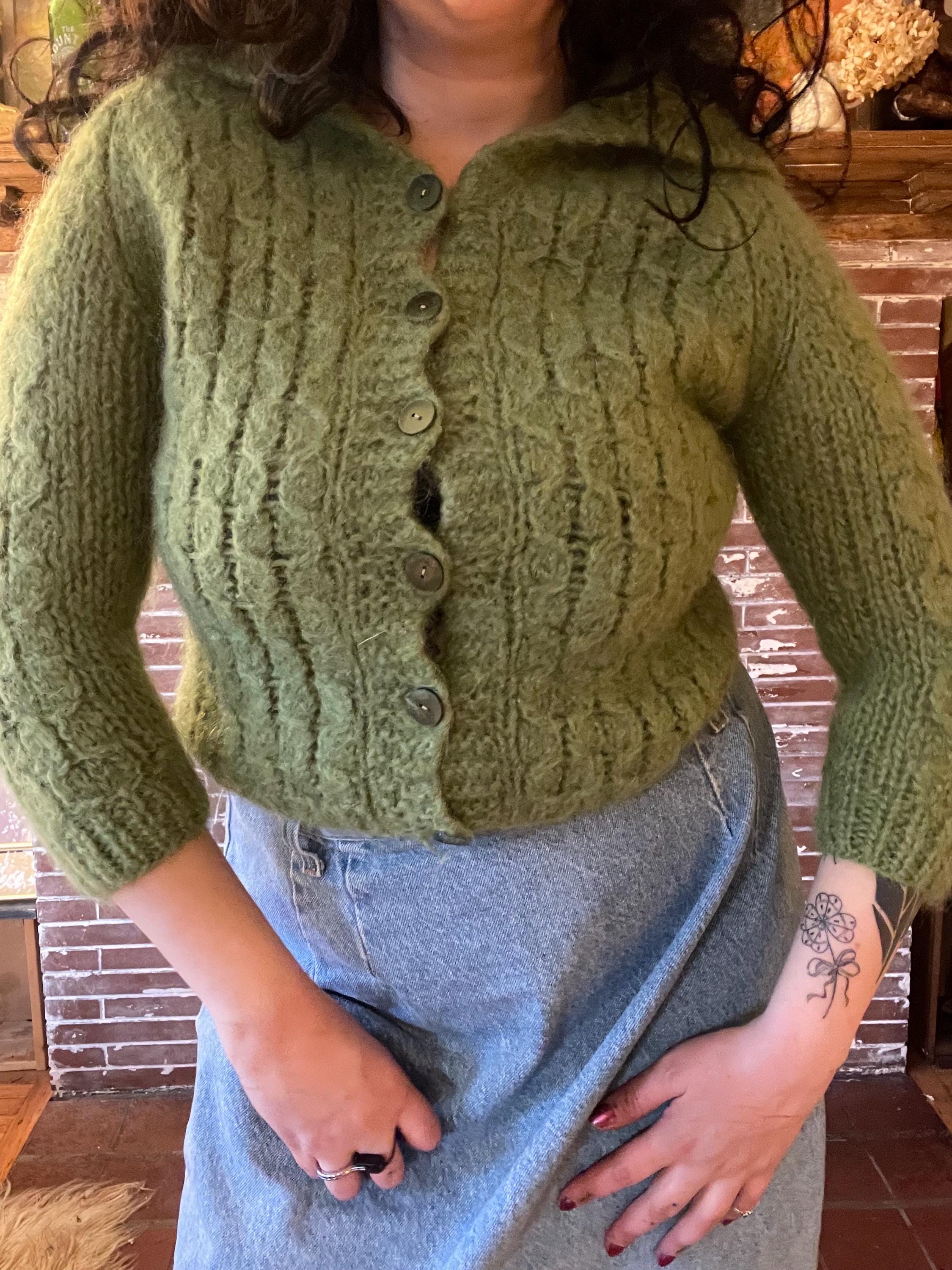 トップス 60s mohair pull over knit \"made in usa\" vintage 60s Sears mohair sweater – 86 Vintage