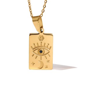 Leila Evil Eye Necklace