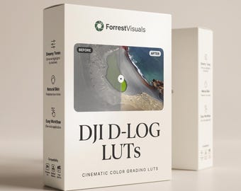 DJI D-Log LUTs | Cinematic Color Grading Presets for Drone Footage | DaVinci Resolve & Premiere Pro | Mavic Air Travel Video LUTs