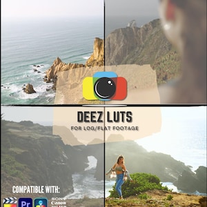 Log LUTS Color Grading Footage and Enhancement Pack - Deez LUTS