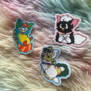 Furby Vinyl Sticker Set