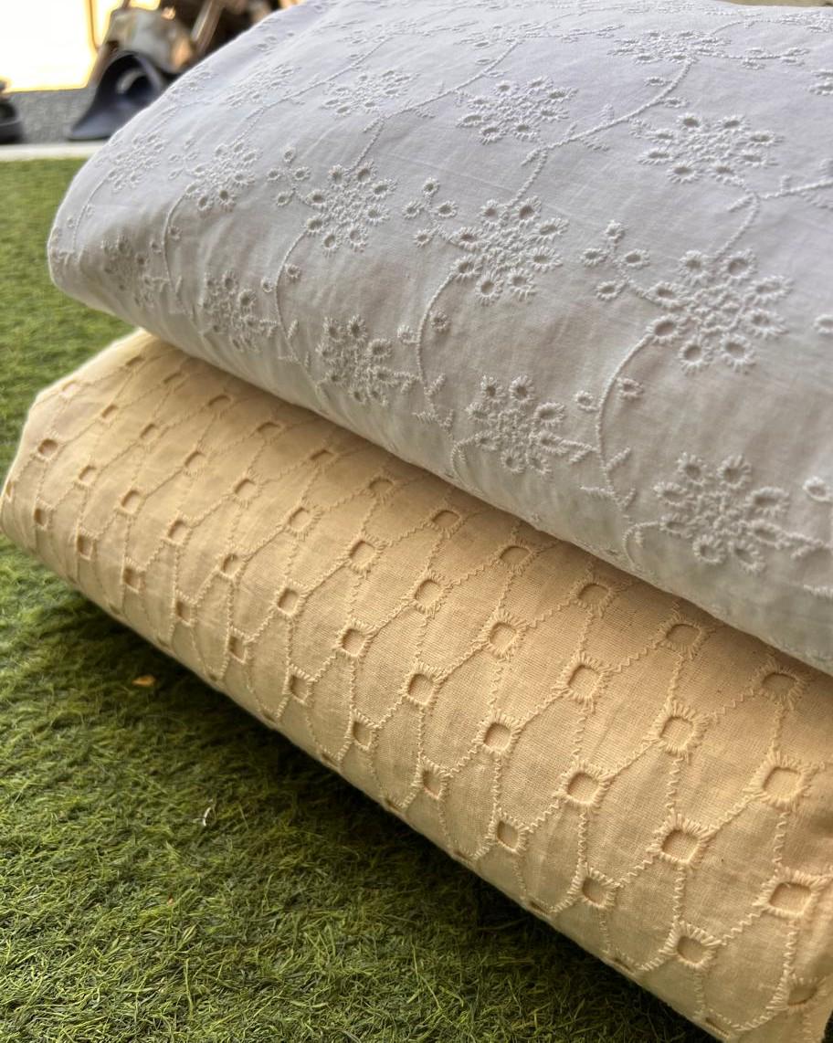 Fiori Stampati Chiffon Tessuto Morbido Occhiello Ricamo Floreale Chiffon Pizzo Tessuto Per Ragazza Abito estivo Abito da sposa Abito da sposa, 51  Larghezza - Italia