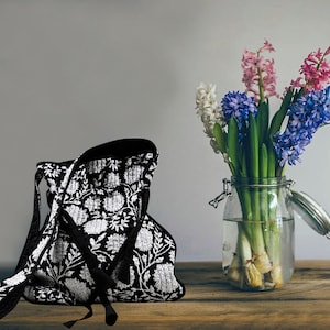 Cotton Block Print Crossbody Bag: Handmade Travel Sling Bag