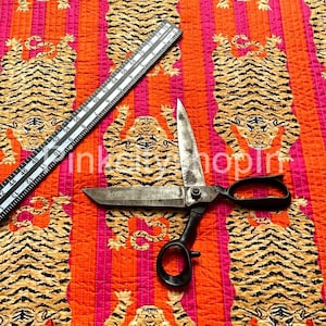Quilted Tiger Print Cotton Fabric: Jungle Theme Sewing Material