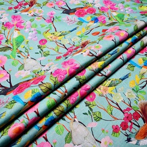 bird print fabric,
crafting fabric,
lightweight fabric,
indian cotton print
soft cotton material,
upholstery fabric,
dressmaking fabric,
cotton sewing fabric,
fabric for crafting,
floral print fabric,
quilted fabric,
indian fabric,
modern fabric,