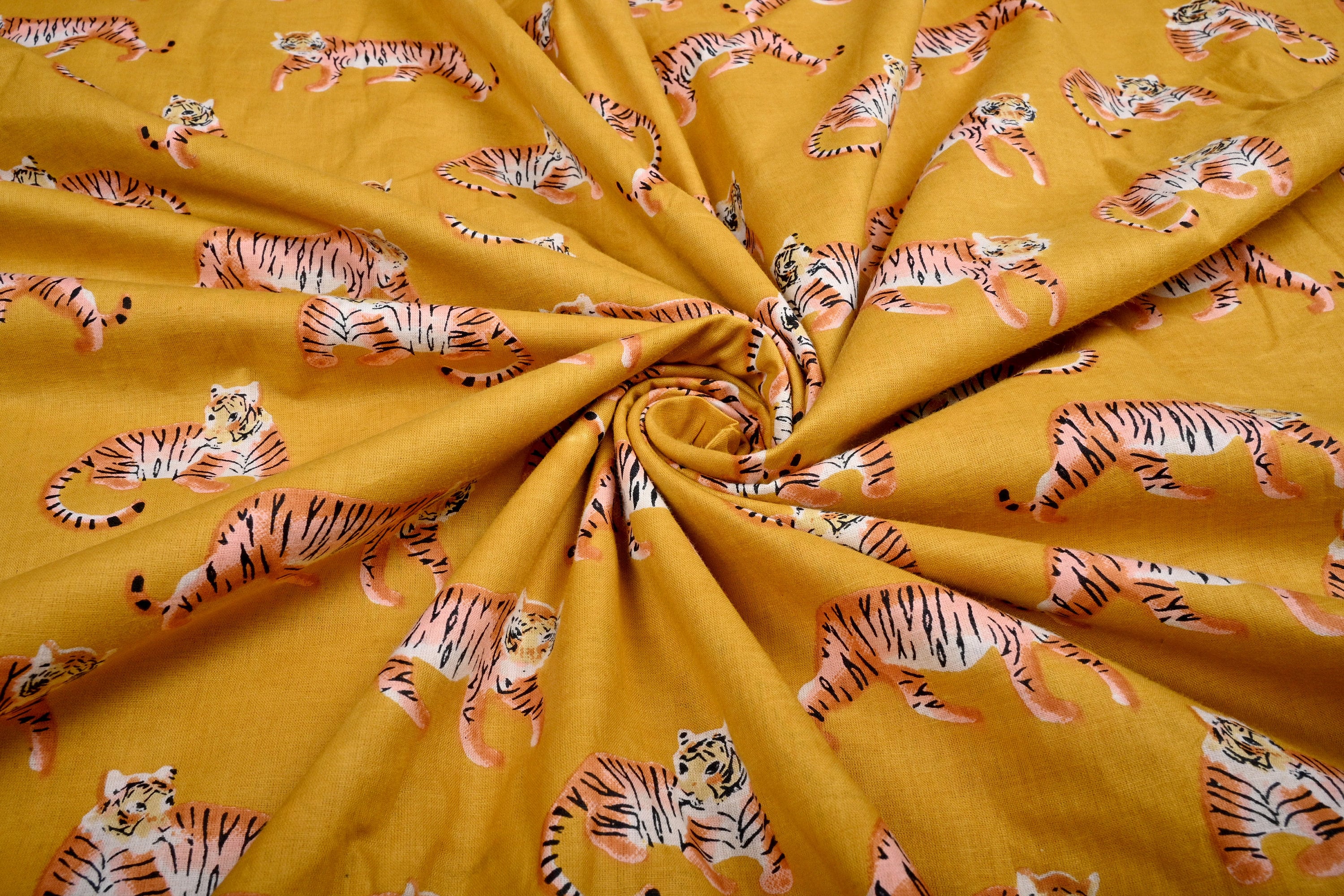 Tiger Print Fabric - Walmart.com - Tiger Print Fabric For Apartment Decor