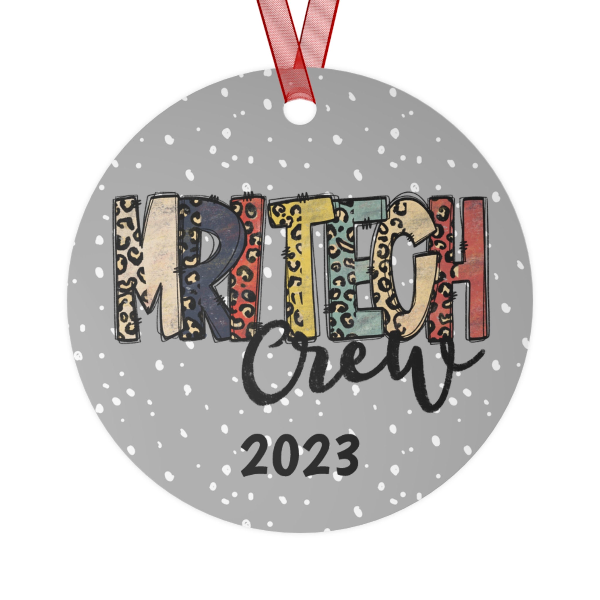 Personalized MRI Tech Crew Team Christmas Ornament Etsy