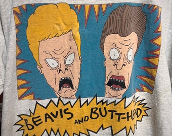 古着 90s USA製 MTV BEAVIS AND BUTT-HEAD ビーバス＆バッド
