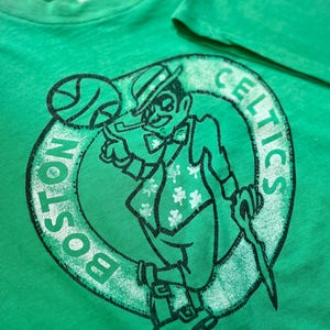 80’s Boston Celtics Basketball Single Stitch Shirt
