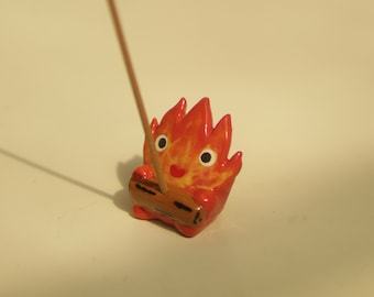 Pre-order Adorable Fire Demon Handmade Ceramic Incense Holder, Incense Burner, Unique Gift