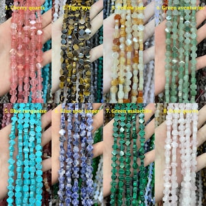 8mm Stone Cross Beads, Small Cross Spacer Beads, DIY Cross Jewelry, Wholesale Beads