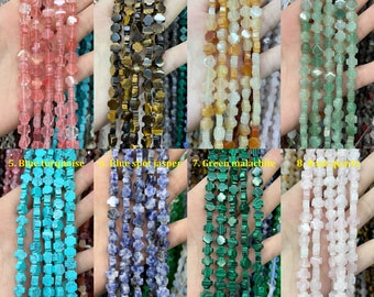 8mm Stone Cross Beads, Small Cross Spacer Beads, DIY Cross Jewelry, Wholesale Beads